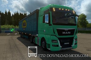 Скачать мод на грузовик MAN TGX Euro 6 v1.1 для Euro Truck Simulator 2 1.18