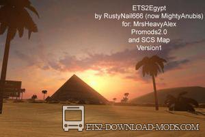 Карта Египта для Euro Truck Simulator 2