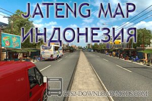 Карта Jateng Map (Индонезия) для Euro Truck Simulator 2