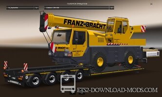 Пак негабаритных прицепов для Euro Truck Simulator 2 - Heavy Cargo Pack v8.1