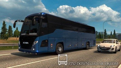 Автобус Scania Touring K360 для ETS 2 1.30