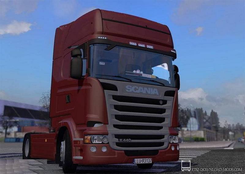 Скачать мод Scania Streamline r440 для Euro Truck Simulator 2