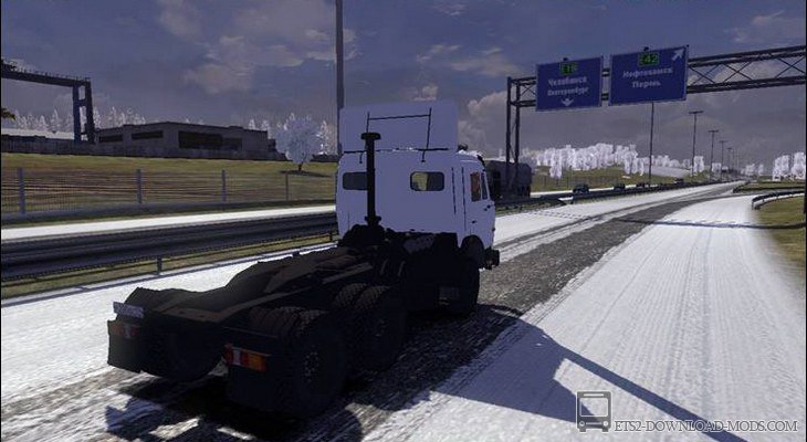 Скачать мод Карта России и Украины by Monster для ETS 2