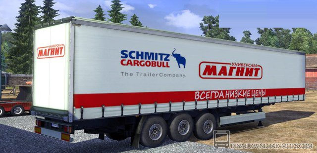 Прицеп Магнит для Euro Truck Simulator 2 (ETS 2)