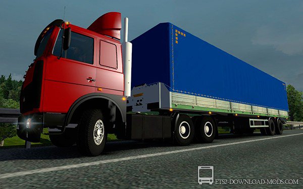 Грузовик MAZ 5432-6422 v3 для Euro Truck Simulator 2 (ETS 2)