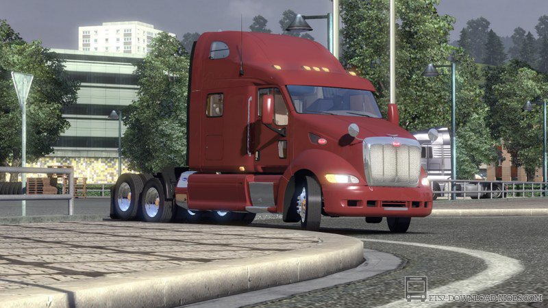 Грузовик Peterbilt 387 для Euro Truck Simulator 2 (ETS 2)