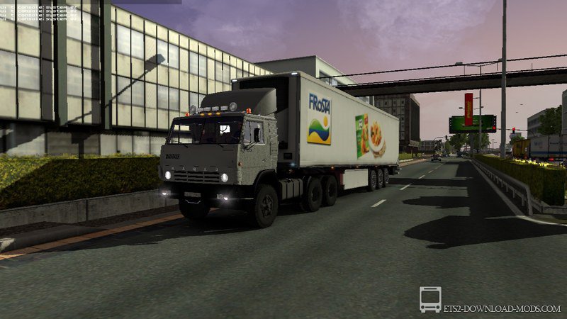 Грузовик «Kamaz 5410» для Euro Truck Simulator 2 1.8.x-1.9.x