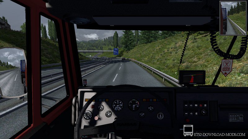 Скачать мод на грузовик «Kamaz 5410» для Euro Truck Simulator 2 1.8.x-1.9.x