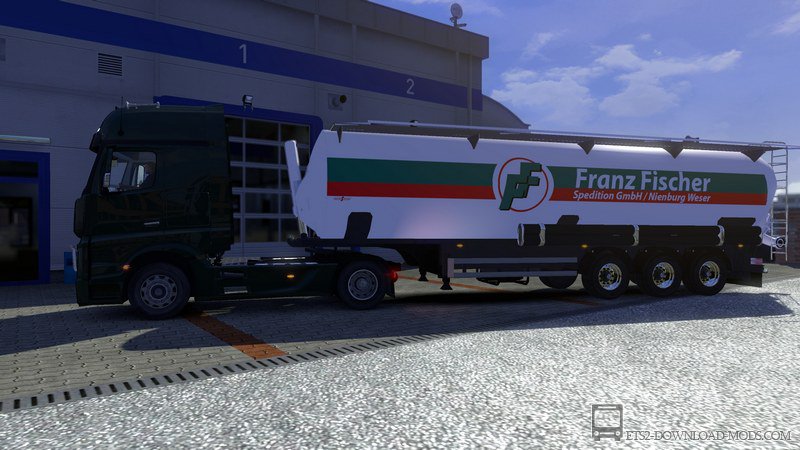 Скачать мод на трейлер « Silo trailers v1.10» для Euro Truck Simulator 2 1.8.2.5
