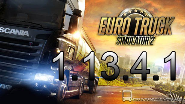 Скачать Euro Truck Simulator 2 1.13.4.1 (ETS 2, С грузом по Европе 3)