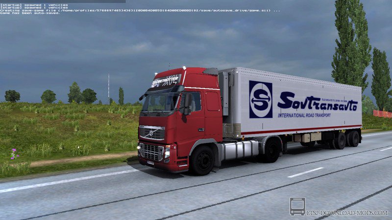 Скачать мод на прицеп ОдАЗ 9786 - Sovtransavto для Euro Truck Simulator 2 1.11.1 (ETS 2)