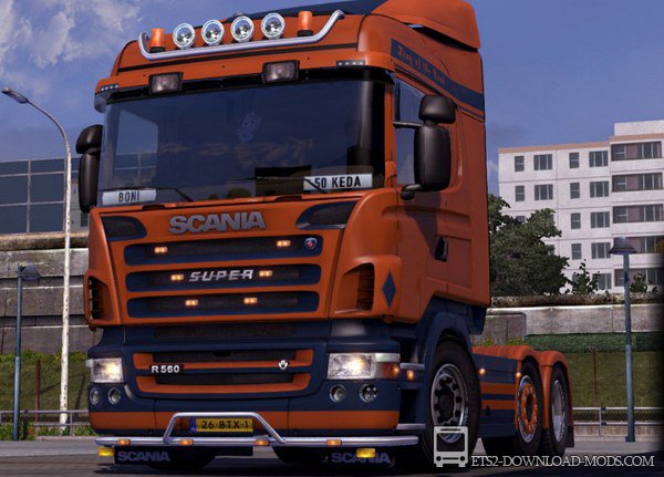 Грузовик SCANIA R 2008 v2 для Euro Truck Simulator 2 1.4.8