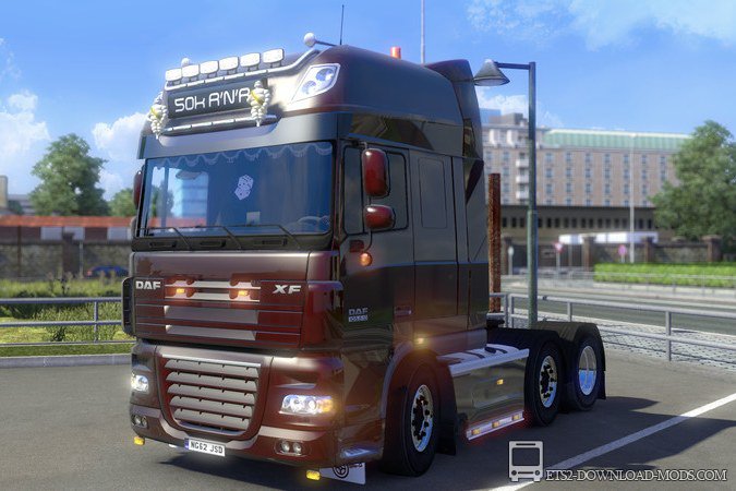 Грузовик DAF XF Edit Pack V 2.5 для Euro Truck Simulator 2 1.11.1