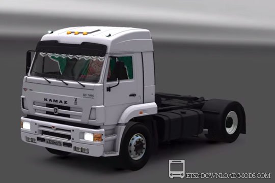 Грузовик КамАЗ 5460 для Euro Truck Simulator 2 1.10.1