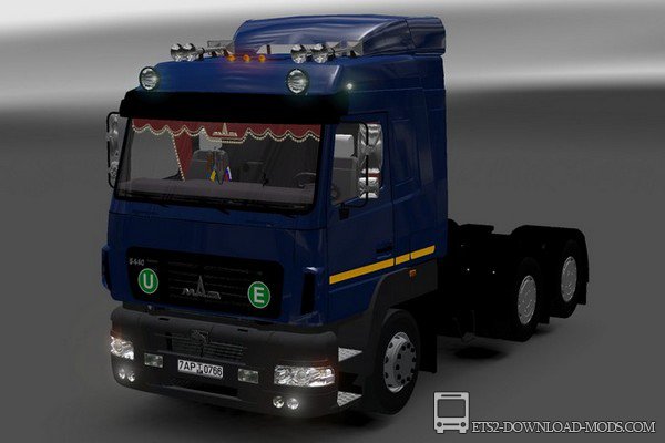 Грузовик МАЗ 5440А9 для Euro Truck Simulator 2 1.11.1