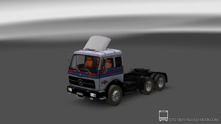 Скачать мод на грузовик Mercedes 1632 для Euro Truck Simulator 2 1.11.1(ETS 2, С грузом по Европе 3)