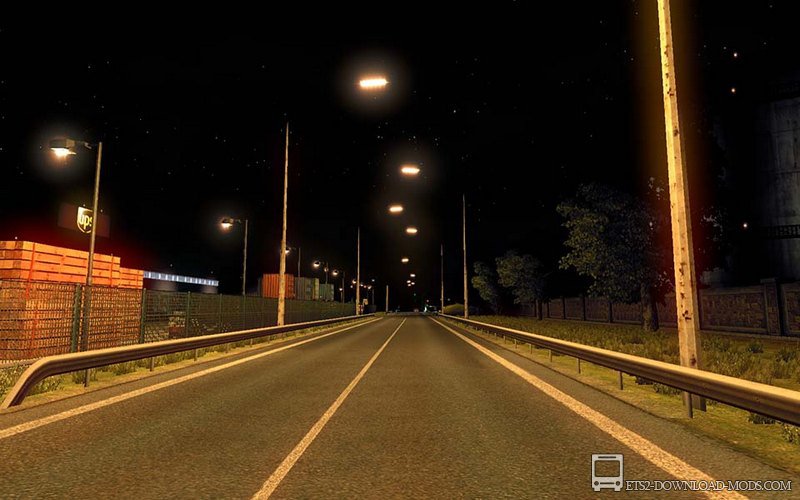 Скачать мод на свет «TRUE Lights AI cars and Environment v.5.6» для Euro Truck Simulator 2 1.12.1