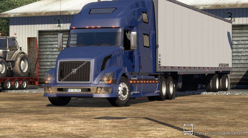 Скачать мод на грузовик Volvo VNL 780 для Euro Truck Simulator 2 1.12.1 (ETS 2, С грузом по Европе 3)