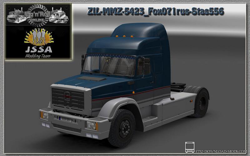 Грузовик ЗИЛ-ММЗ-5423 для Euro Truck Simulator 2 (обновлено для ETS 2 1.26)