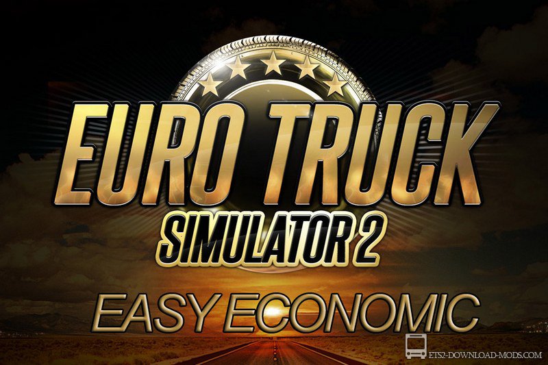 Скачать мод Easy economic для Euro Truck Simulator 2 1.12.1