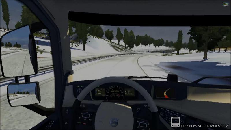 Как установить зимний мод для euro truck simulator 2