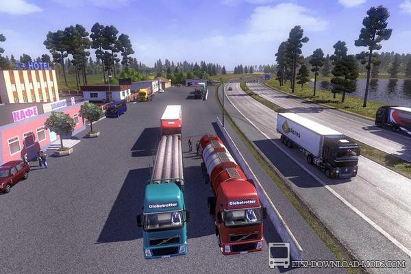 Скачать мод карта России – Rus Map v1.4 для Euro Truck Simulator 2 1.14.1