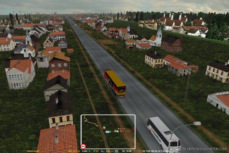 Скачать мод Экстремальная карта Индонезии под TSM 5.1.2 для Euro Truck Simulator 2 1.11.1