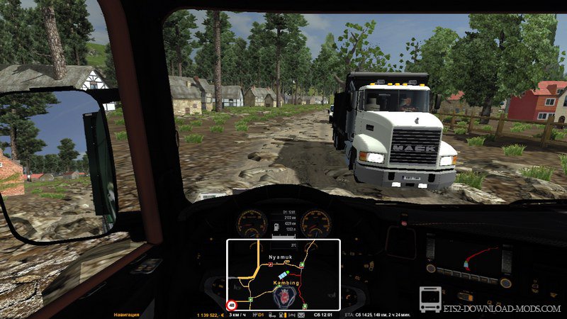 Скачать мод Экстремальная карта Индонезии под TSM 5.1.2 для Euro Truck Simulator 2 1.11.1 (ETS 2, С грузом по Европе 3)