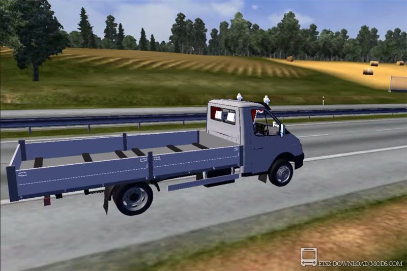 Скачать мод на грузовик Газель 3302 для Euro Truck Simulator 2 1.13