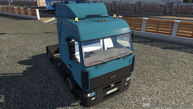 Скачать мод на грузовик MAZ 544008 для Euro Truck Simulator 2 1.12.1 (ETS 2, С грузом по Европе 3)