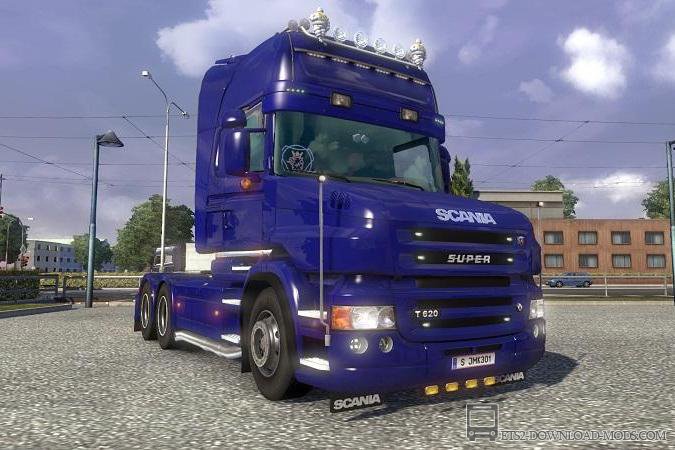 Скачать мод на грузовик Scania T v1.4.2 для Euro Truck Simulator 2 1.12.1
