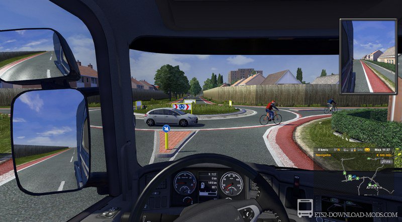 Скачать мод на карту The Dutch Map 1.0 для Euro Truck Simulator 2 1.14 (ETS 2 1.14, С грузом по Европе 3)