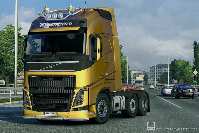 Скачать мод на грузовик Volvo FH 2013 by ohaha v17.2s для Euro Truck Simulator 2 1.15.1 (ETS 2 1.15.1)