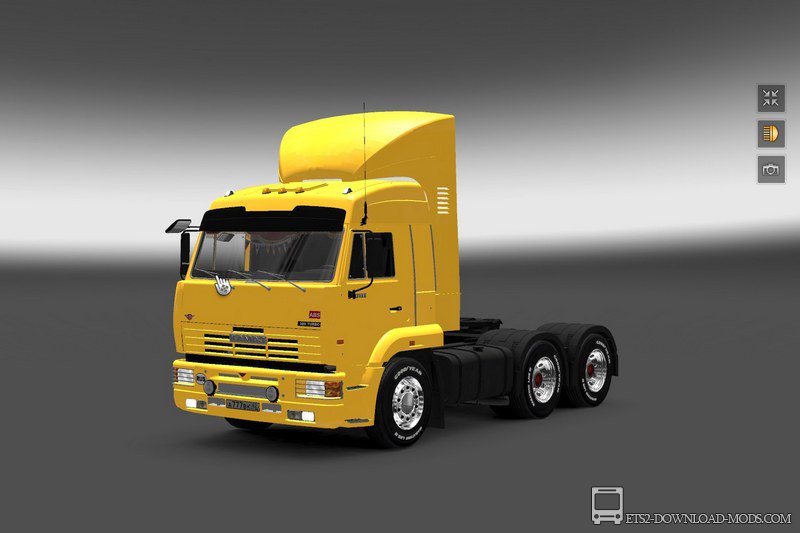 Скачать мод на грузовик Камаз 5460 v4 для Euro Truck Simulator 2 1.15.1