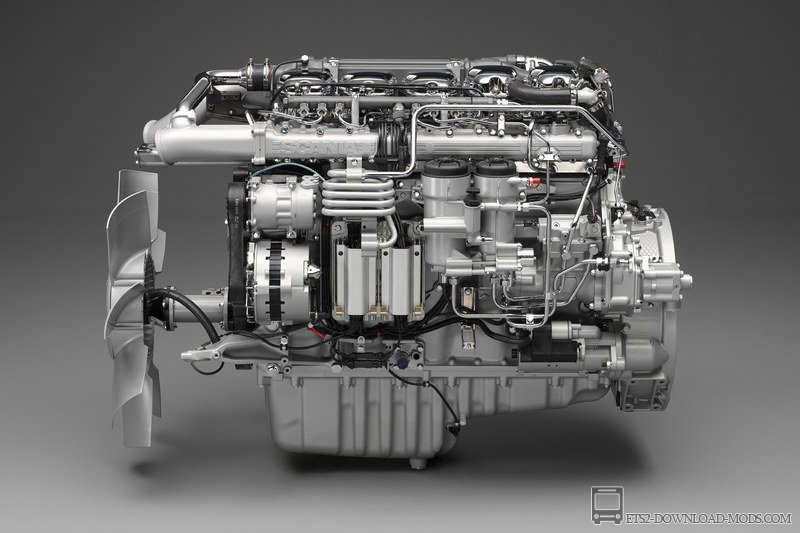 Скачать мод на новые КПП и двигатели для Euro Truck Simulator 2 1.14
