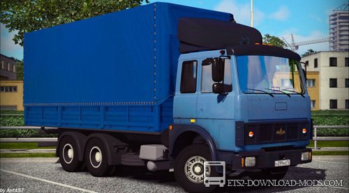 Скачать мод на грузовик МАЗ-5432 для Euro Truck Simulator 2 1.16 (ETS 2 1.16, С грузом по Европе 3)