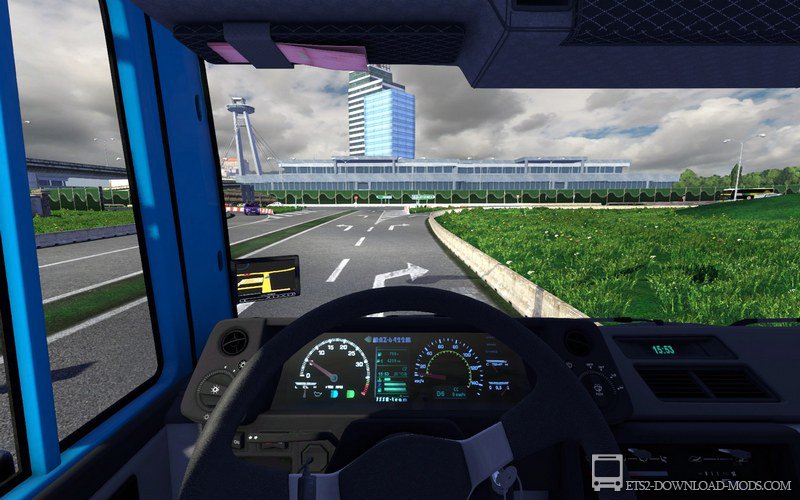 Скачать мод на грузовик МАЗ 6422M для Euro Truck Simulator 2 1.16 (ETS 2 1.16, С грузом по Европе 3)