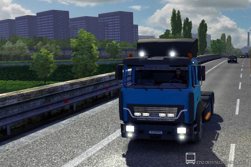Скачать мод на грузовик МАЗ 6422M для Euro Truck Simulator 2 1.16