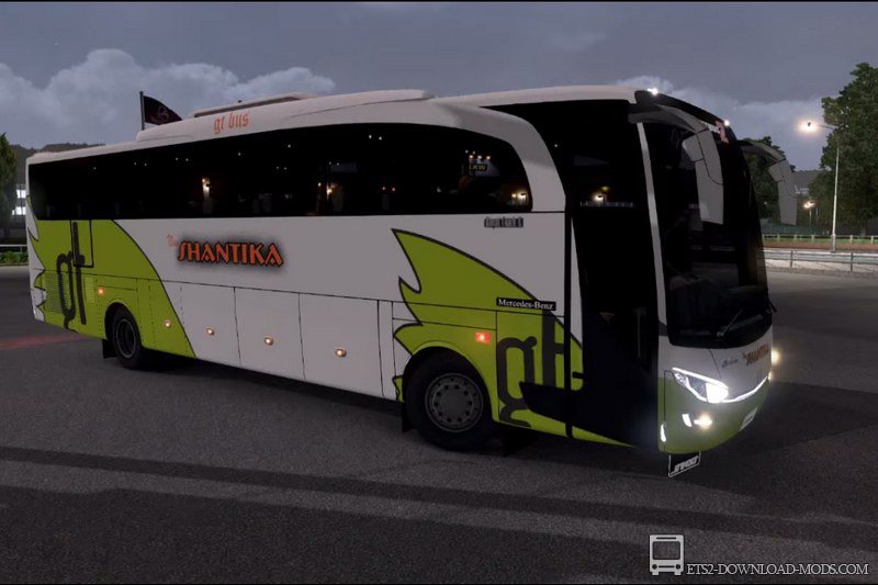 Скачать мод на автобус Jetbus 2 для Euro Truck Simulator 2 1.15