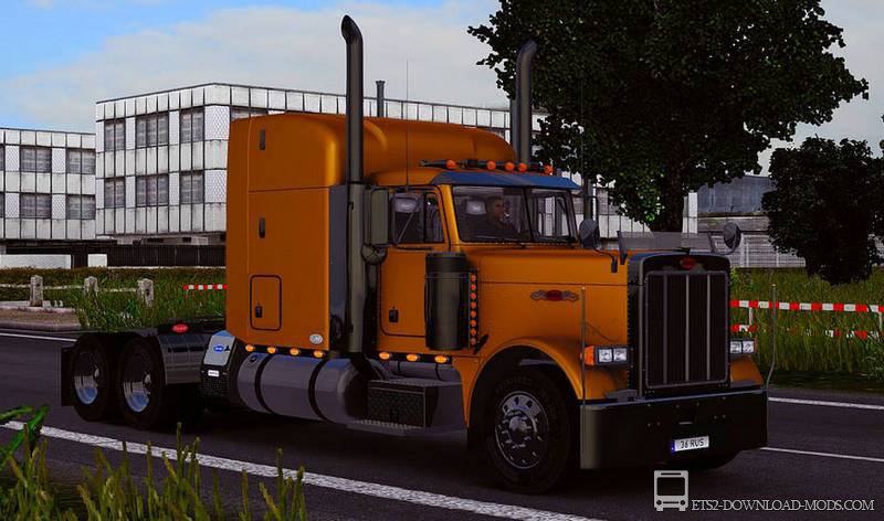 Скачать мод на грузовик Peterbilt 379 exhd 1999 для Euro Truck Simulator 2 1.14 (ETS 2 1.14, С грузом по Европе 3)