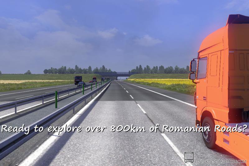 Скачать мод на карту Румынии Ro Map Add-On v4.2 для Euro Truck Simulator 2 1.16.2 (ETS 2 1.16.2, С грузом по Европе 3)