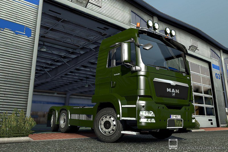 Скачать мод на грузовик MAN TGS Euro 5 для Euro Truck Simulator 2 1.16