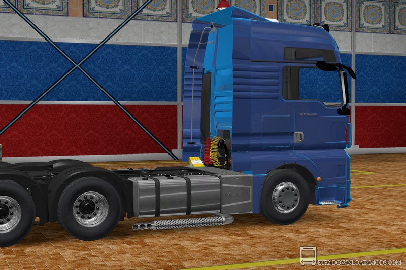 Скачать мод на исправленный грузовик MAN Euro 6 v 4.0 для Euro Truck Simulator 2 1.16 (ETS 2 1.16.2, С грузом по Европе 3)