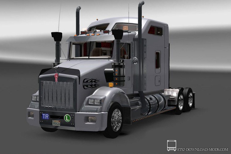 Скачать мод на грузовик Kenworth T800 для Euro Truck Simulator 2 1.16