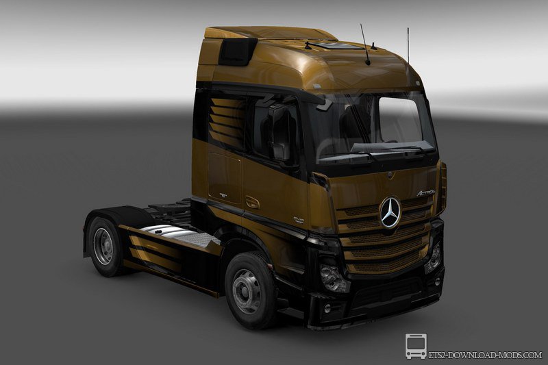 Скачать мод на грузовик Mercedes-Benz Actros MP IV v.2.1.0 для Euro Truck Simulator 2 1.16 (ETS 2 1.16.3.1)