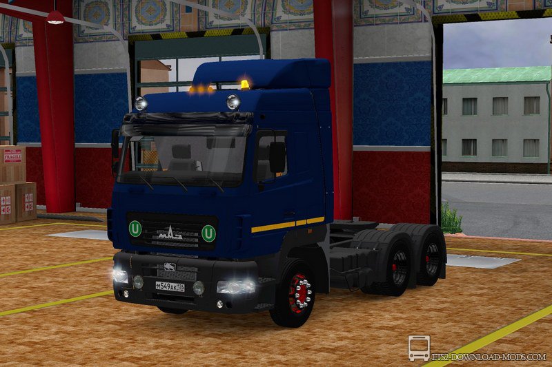 Скачать мод на грузовик Маз 5440 А9 для Euro Truck Simulator 2 1.16 (ETS 2 1.16.3.1)