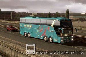 Скачать мод на автобус Comil Campione 4.05 HD для Euro Truck Simulator 2 1.16