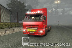 Скачать мод на грузовик Камаз 5460 (ТМ1840) для Euro Truck Simulator 2 1.17