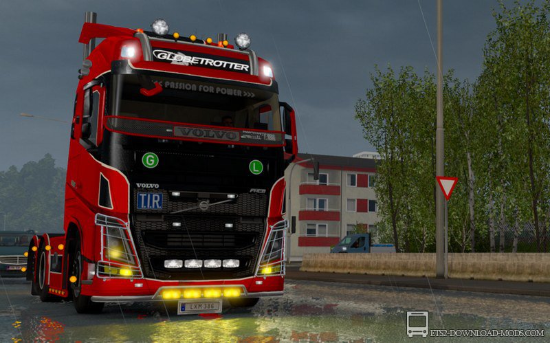 Скачать мод на грузовик Volvo FH16 2013 [ohaha] v18.4.5s для Euro Truck Simulator 2 1.17 (ETS 2 1.17, ЕТС 2 1.17)