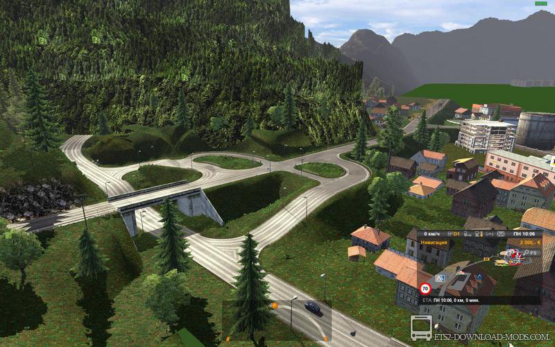 Скачать мод на карту Сербии v.2 для Euro Truck Simulator 2 1.16 (ETS 2 1.16, ЕТС 2 1.16)